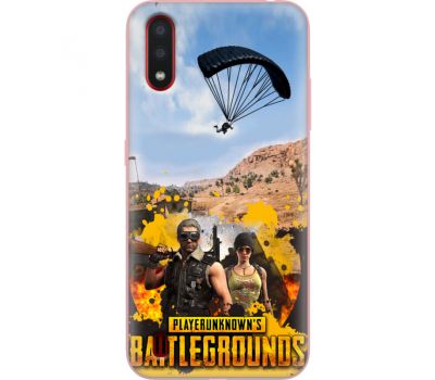 Силіконовий чохол Remax Samsung A015 Galaxy A01 Pubg parachute