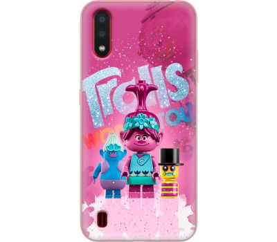 Силіконовий чохол Remax Samsung A015 Galaxy A01 Lego Trolls