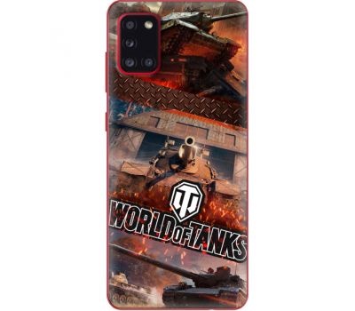 Силіконовий чохол Remax Samsung A315 Galaxy A31 World Of Tanks