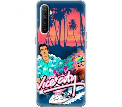 Силіконовий чохол Remax Realme XT GTA Vice City