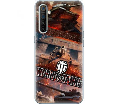 Силіконовий чохол Remax Realme XT World Of Tanks