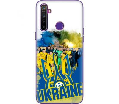 Силіконовий чохол Remax Realme 5 Ukraine national team