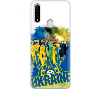 Силіконовий чохол Remax OPPO A31 Ukraine national team