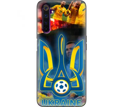 Силіконовий чохол Remax Realme 6 Pro UA national team