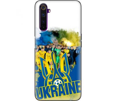 Силіконовий чохол Remax Realme 6 Pro Ukraine national team