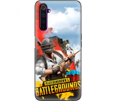 Силіконовий чохол Remax Realme 6 Pro PLAYERUNKNOWN'S BATTLEGROUNDS