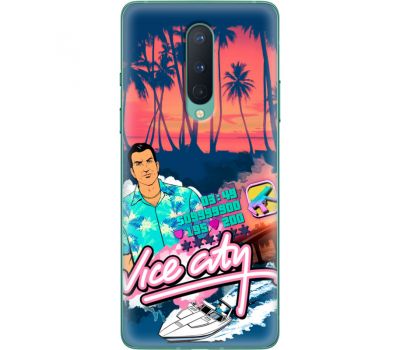 Силіконовий чохол Remax OnePlus 8 GTA Vice City