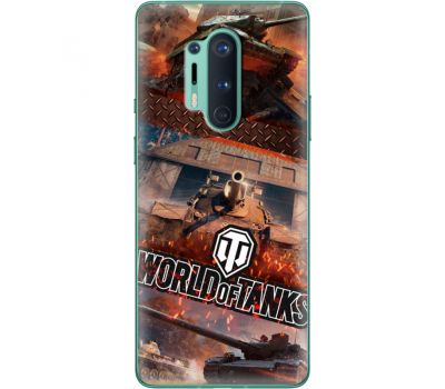 Силіконовий чохол Remax OnePlus 8 Pro World Of Tanks