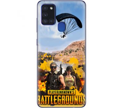 Силіконовий чохол Remax Samsung A217 Galaxy A21s Pubg parachute