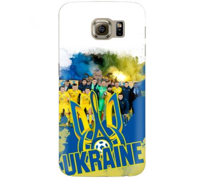 Силіконовий чохол Remax Samsung G925 Galaxy S6 Edge Ukraine national team