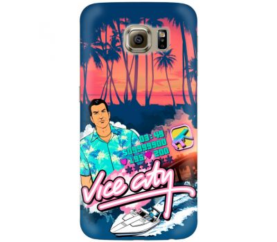 Силіконовий чохол Remax Samsung G925 Galaxy S6 Edge GTA Vice City