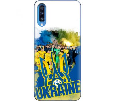 Силіконовий чохол Remax Samsung A705 Galaxy A70 Ukraine national team