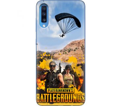 Силіконовий чохол Remax Samsung A705 Galaxy A70 Pubg parachute