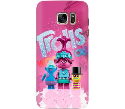 Силіконовий чохол Remax Samsung G930 Galaxy S7 Lego Trolls