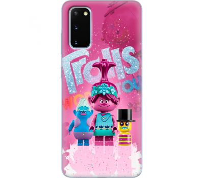 Силіконовий чохол Remax Samsung G980 Galaxy S20 Lego Trolls