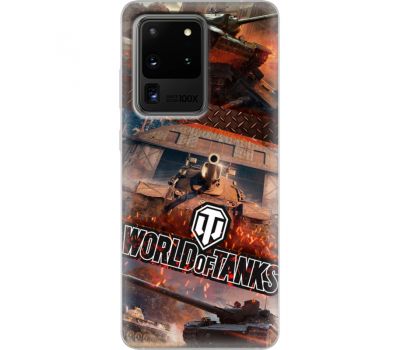 Силіконовий чохол Remax Samsung G988 Galaxy S20 Ultra World Of Tanks