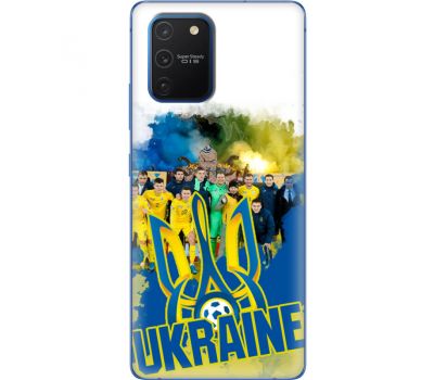 Силіконовий чохол Remax Samsung G770 Galaxy S10 Lite Ukraine national team