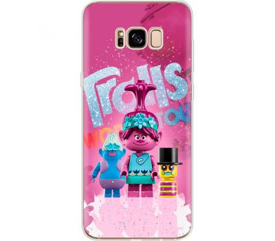 Силіконовий чохол Remax Samsung G955 Galaxy S8 Plus Lego Trolls