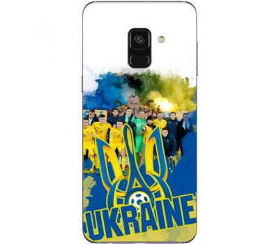 Силіконовий чохол Remax Samsung A730 Galaxy A8 Plus (2018) Ukraine national team