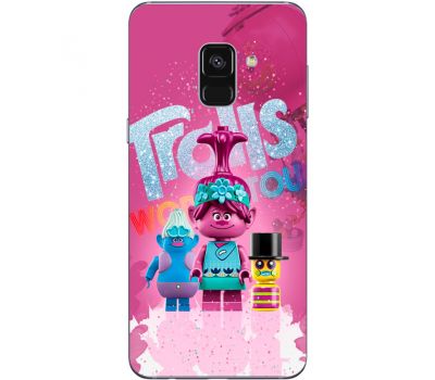 Силіконовий чохол Remax Samsung A730 Galaxy A8 Plus (2018) Lego Trolls