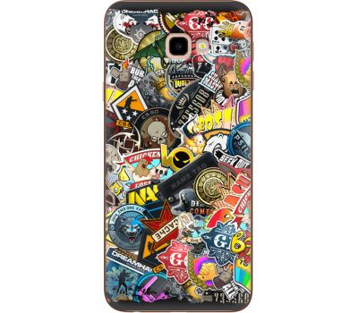 Силіконовий чохол Remax Samsung J415 Galaxy J4 Plus 2018 CS:Go Stickerbombing