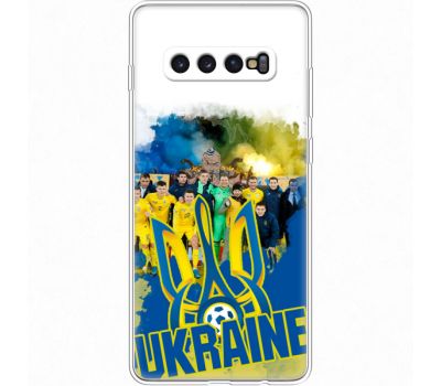 Силіконовий чохол Remax Samsung G975 Galaxy S10 Plus Ukraine national team