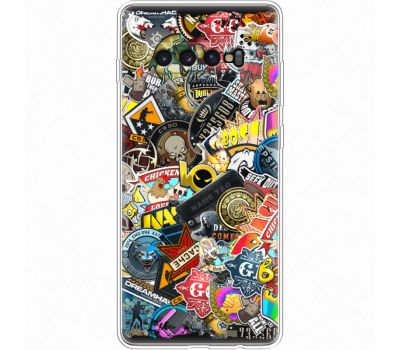 Силіконовий чохол Remax Samsung G975 Galaxy S10 Plus CS:Go Stickerbombing