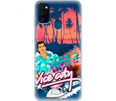 Силіконовий чохол Remax Samsung M215 Galaxy M21 GTA Vice City