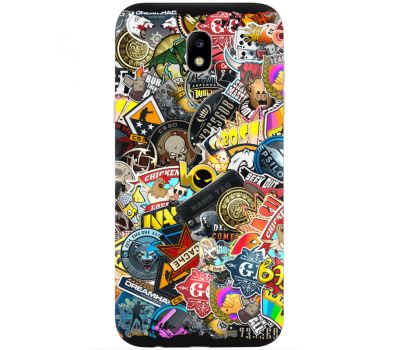 Силіконовий чохол Remax Samsung J730 Galaxy J7 2017 CS:Go Stickerbombing