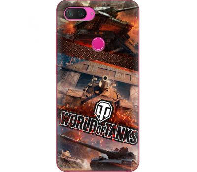 Силіконовий чохол Remax Xiaomi Mi 8 Lite World Of Tanks