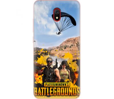 Силіконовий чохол Remax Xiaomi Redmi 8A Pubg parachute