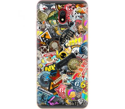 Силіконовий чохол Remax Xiaomi Redmi 8A CS:Go Stickerbombing