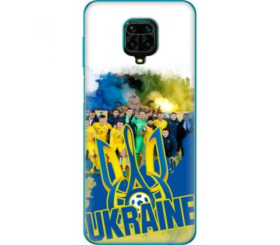 Силіконовий чохол Remax Xiaomi Redmi Note 9S Ukraine national team