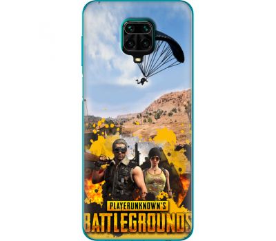 Силіконовий чохол Remax Xiaomi Redmi Note 9S Pubg parachute