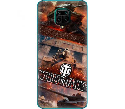 Силіконовий чохол Remax Xiaomi Redmi Note 9S World Of Tanks