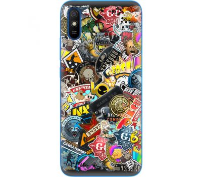 Силіконовий чохол Remax Xiaomi Redmi 9A CS:Go Stickerbombing