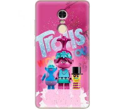 Силіконовий чохол Remax Xiaomi Redmi Note 4 Lego Trolls