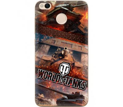 Силіконовий чохол Remax Xiaomi Redmi 4x World Of Tanks