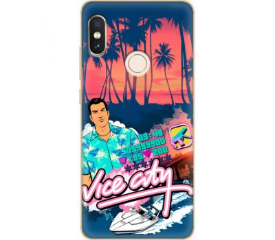 Силіконовий чохол Remax Xiaomi Redmi Note 5 / Note 5 Pro GTA Vice City