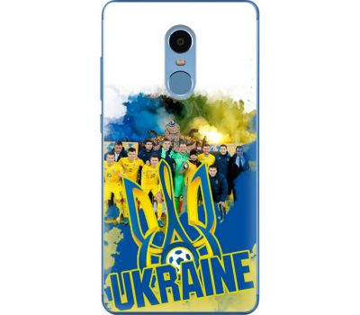 Силіконовий чохол Remax Xiaomi Redmi Note 4x Ukraine national team