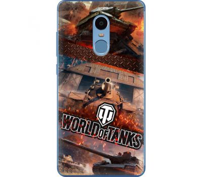 Силіконовий чохол Remax Xiaomi Redmi Note 4x World Of Tanks