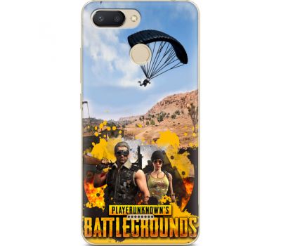 Силіконовий чохол Remax Xiaomi Redmi 6 Pubg parachute