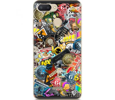 Силіконовий чохол Remax Xiaomi Redmi 6 CS:Go Stickerbombing