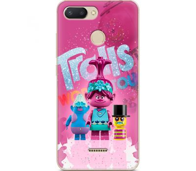 Силіконовий чохол Remax Xiaomi Redmi 6 Lego Trolls