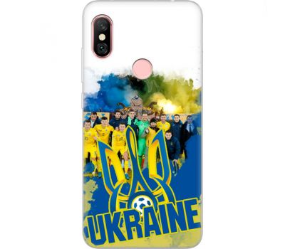 Силіконовий чохол Remax Xiaomi Redmi Note 6 Pro Ukraine national team