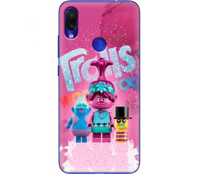 Силіконовий чохол Remax Xiaomi Redmi Note 7 Lego Trolls