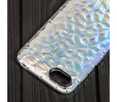 Чохол для Huawei Y5 2018 Diamond сріблястий 132192