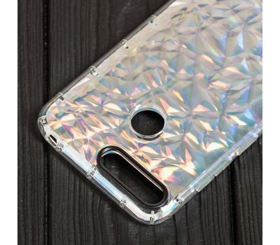 Чохол для Huawei Y6 Prime 2018 Diamond сріблястий 132201