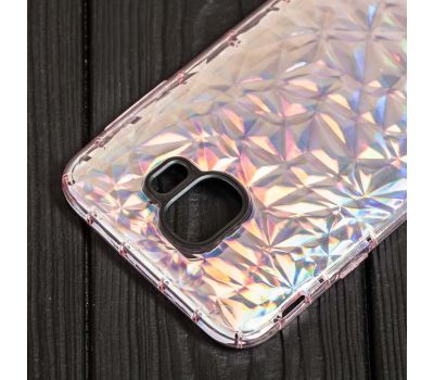 Чохол для Samsung Galaxy J4 2018 (J400) Diamond рожевий 132168