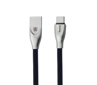 Кабель USB Baseus Zinc alloy Type-C 2A 1m черный 1323436